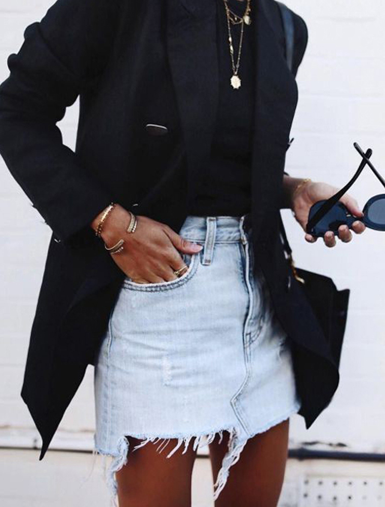 saldi 2020 minigonna jeans